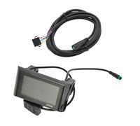 KAHDGSS Ebike Display LCD 24 V 36 V 48 V 60 V universale 5 pin pannello Meter schermo per manubrio 22,2 mm/0,87 pollici