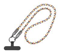 KAHDGSS Efficiente PD240W Tipo C di Ricarica Data Line Cavo Intrecciato Con Cinghie Da Collo Per Uso quotidiano Cordino Del Telefono