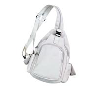 KAHDGSS Elegante borsa a tracolla in nylon con tracolla regolabile borsa a tracolla multi tasca zaino a tracolla per le donne uso quotidiano zaino scuola, cachi, One Size