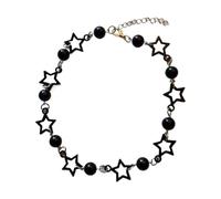 KAHDGSS Elegante Collana A Ciondolo Vite Da Stella Cinque Gravi Perle Eleganti Gioielli Perfetti Per Perline Artigianato