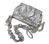 KAHDGSS Elegante e pratica borsa a tracolla ispirata al balletto con ampio spazio in nylon borse a tracolla per tutti i giorni essenziale grande capacità, Argento, One Size