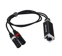 KAHDGSS Estensore XLR in Metallo con amplificatori segnali Professionali per Studio e sistemi dal (120