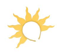 KAHDGSS Fire Headband Flame Goddesses Fire Crowns Headpiece Halloween Costume Cosplay Headwear Glitter Sun Headbands Glitter Sun