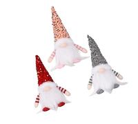 KAHDGSS Giocattolo Anonimo Permanente in Plastica con Luce Soffusa A LED Decorazione per La Casa delle Vacanze Perfetta per L'accento Decorativo sulla Mensola della Finestra