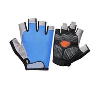 KAHDGSS Guanti sportivi unisex antiscivolo mezze dita guanti da ciclismo per corsa all'aperto e palestra fitness allenamento sollevamento pesi guanti da ciclismo senza dita