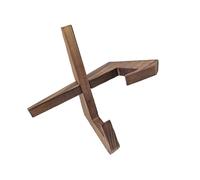 KAHDGSS Handcrafted Wooden Record Display Stand Multiple Functional Storage Retro Aesthetic Home Accessory for Vinyls Magazines Classical Display Rack