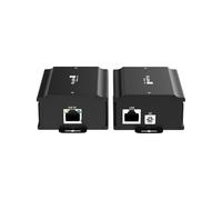 KAHDGSS Industriale 48V A 24V 3A Gigabit Power Over Ethernet Converter Telecamera di Sicurezza Splitter 48V A 24V 3A Uscita Gigabit Poe Splitter