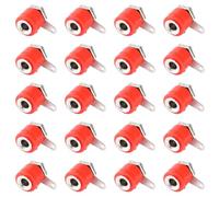 KAHDGSS Installazione Rapida Paranchi a Banana da 4 Mm per Associazioni Multimediali Imprese Apparecchiature Elettroniche Esperte Piano Permanente Prese a Banana Permanenti per Sala