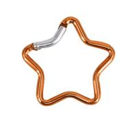 KAHDGSS Lega Di Alluminio All'aperto A Forma Stella A Forma Di Stella Chiavi Clip Carrello
