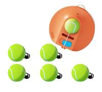 KAHDGSS L'istruttore di tennis portatile pratica il rimbalzo con la palla della corda singola attrezzatura di addestramento per l'istruttore portatile di tennis di Self-Pracitce