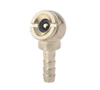 KAHDGSS Mandrino pneumatico a linea diretta con tubo da 8 mm ID Barb Tubo Barb Mandrino ad aria Applicabile Compressore Gonfiatore Pneumatico Accessori