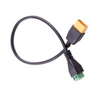 KAHDGSS Maschio alla struttura di rame del PVC del cavo elettrico di 2 Pin Solderless per le applicazioni ad alta corrente dentro e connettori di potere telecomandati del giocattolo