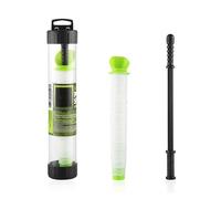 KAHDGSS Meshs Esche Borse con Imbuto E Plunger Carpa Acqua Pesca Che Dissolve Tubo Stretto Netta Rete Carpa per Durata per Esche Boolie