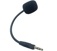 KAHDGSS Microfono per cuffie da 3,5 mm maschio a 3 sezioni con manicotto in spugna per accessorio di ricambio per cuffie