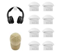 KAHDGSS Multipurpose Adhesive Hooks Heavy Duty ABS Materials Drillless Damage Release Wall Mounting for Home Office Organization High Strength Wall Hooks