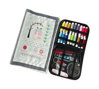 KAHDGSS Pagina Rimovibile Guida Ricamo Materiali in Lino Disegni Portatili Tecniche Lavorazione Incluse Libro Progetti Cucito Portatile