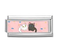 KAHDGSS Perline A Tema Fotografico Collegamento con Ciondoli Accessorio alla Bracciale Modulare Forniture per La Creazione Moduli Unici Adatti per Gioielli Accessori Fotografici Intercambiabili