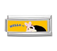 KAHDGSS Perline A Tema Fotografico Collegamento con Ciondoli Accessorio alla Bracciale Modulare Forniture per La Creazione Moduli Unici Adatti per Gioielli Accessori Fotografici Intercambiabili