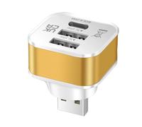 KAHDGSS Piccolo Adattatore USB Multi Splitter Extender Accessori per Computer 1 Maschio A 3 Porte Espansore Multiplo Per Alimentatore Adattatore Del Computer Portatile