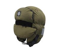 KAHDGSS Piumino Trapper con Rimovibile per Outdoor Trapper Ushanka Freddo Isolato Outdoor per Sci Cappello con Staccabile, Verde militare, Taglia unica