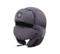 KAHDGSS Piumino Trapper con Rimovibile per Outdoor Trapper Ushanka Freddo Isolato Outdoor per Sci Cappello con Staccabile, grigio, Taglia unica
