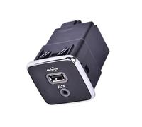 KAHDGSS Porta di ricarica anteriore per auto USB 5XG28DX9AD Compatibile 2017 2021 Bussole Modelli Durabilità Aggiornamenti presa ABS