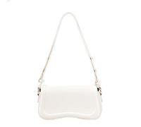 KAHDGSS Pratica borsa a tracolla con tracolla staccabile borse ascellari un must have per i professionisti borsa a tracolla moderna moda, bianco, One Size