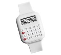 KAHDGSS Pratico orologio digitale con calcolatrice integrata Design compatto e confortevole per l ' uso quotidiano e calcoli rapidi Orologio calcolatrice per studenti