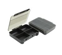 KAHDGSS Scatola portaoggetti per attrezzatura da pesca, con coperchio trasparente, scatola per attrezzatura multi scomparto per esche da pesca, esche da pesca, contenitore multiuso