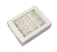 KAHDGSS Scatole per Cupcake da 5 Imballaggio Multifunzione Forniture Regalo La Casa Famiglia Bambini Ragazza Ragazzi Organizzazione Dessert Scatole Regalo in Cartone