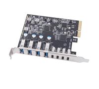 KAHDGSS Scheda di espansione PCIE a USB 3.2 10 Gbps 4 porte USB C USB 3.2 Scheda di espansione USB 3.2 Adattatore per PC desktop