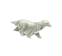 KAHDGSS Scultura misteriosa con cane spettro in resina robusta accessori per case infestate adatte per tutte le esposizioni stagionali Decorazioni di Halloween amichevoli per animali domestici