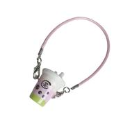 KAHDGSS Set Ciondoli per Gioielli Artigianali con tè Latte Borsa per Progetti Artigianali in Resina Decorazione con Ciondoli per Adolescenti E Studenti Kit Gioielli Fai da Te Facile da