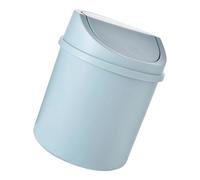 KAHDGSS Simple Design Small Desktop Trash Can with Odor Control Lid for Office Bathroom Kitchen Tabletop Waste Paper Disposal Desktop Garbage Bin with Lid