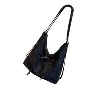 KAHDGSS Sofisticata borsa a tracolla da donna con design spazioso borse a tracolla tracolla regolabile per lavoro casual viaggio borsa di grande capacità, Nero , One Size