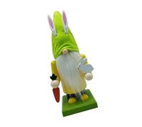 KAHDGSS Statuetta Coniglietti Pasqua Primaverili Gnomi Con Orecchie Scultura Tomtes Svedesi Con Base Per Decorazioni La Casa E Feste Festive Decorazioni Celebrazioni Pasqua