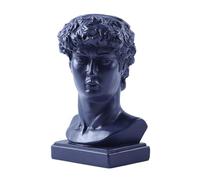 KAHDGSS Statuetta porta stuzzicadenti moda accessorio da tavolo stuzzicadenti scatola portaoggetti portapenne in resina per qualsiasi ambiente decorazione ristorante