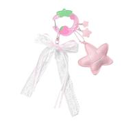 KAHDGSS Strawberry Star Portachiavi Acrilico Per Borse Zaini Bagagli Con Hollow Out Design E Premium Ribbon Accessori Trendy Backpack Decorazione, a
