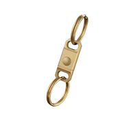 KAHDGSS Struttura Chiusura compatta a Doppio Ciclo separata Rapidamente in Bronzo per Zaini Clip per codice a Doppio Cerchio per riporre Attrezzature da Zaino in Spalla