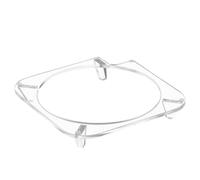 KAHDGSS Supporto da tavolo in acrilico per il supporto verticale 2024 Supporto per laptop antipolvere trasparente Raffreddamento Disspazione del calore Raffreddamento acrilico