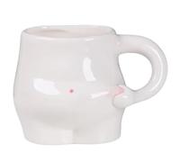 KAHDGSS Tazze da caffè a forma pancia Tazza con impugnatura comoda Tazza da pancia Tazze da caffè uniche adatte a bicchieri da cucina per ogni occasione