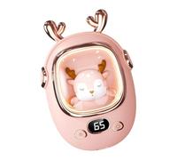 KAHDGSS USB Electric Heat Pack Compact Heating Device Constructed in LED Light Rapid 3s Warmth 7 Layer Security Winter Essential Dishwasher Safe Hand Toastier