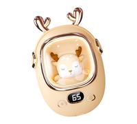 KAHDGSS USB Electric Heat Pack Compact Heating Device Constructed in LED Light Rapid 3s Warmth 7 Layer Security Winter Essential Dishwasher Safe Hand Toastier