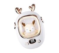 KAHDGSS USB Electric Heat Pack Compact Heating Device Constructed in LED Light Rapid 3s Warmth 7 Layer Security Winter Essential Dishwasher Safe Hand Toastier