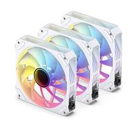 KAHDGSS Ventola del case del computer ventola ARGB da 120 mm per case del computer riscaldatore della CPU di sincronizzazione alloggiamento colorato ventola 5V 3 pin