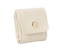 KAHDGSS Viaggio Amichevole Gioielli Caso 4 Slot Singolo Design Pieghevole Compatto Per Orecchini Anelli Collane Gioielli Borsa