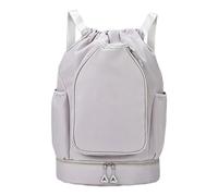KAHDGSS Zaini con coulisse Basket con separazione a secco Bagnato Borsa Fitness Grande Capacità Tennis Palestra per Uomo Palestra Coulisse Tennis Fitness Basket