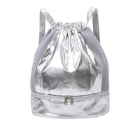 KAHDGSS Zaini con coulisse Borsa da palestra sportiva con separazione asciutta bagnata spiaggia fitness resistente all'acqua nuoto per donne uomini palestra zaini con coulisse con separazione asciutta