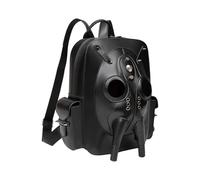 KAHDGSS Zaino Xenomorph unisex a tema alieno stile punk in pelle PU pratica borsa per pendolari quotidiani spaziosi interni Xenomorph borsa