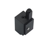 Kahdsvby 1 pezzo per la lavorazione del legno, scalpello ad angolo retto, scalpello quadrato, cerniera incorporata, per la lavorazione del legno, colore nero